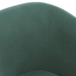 vidaXL Sillas-Sillón con taburete terciopelo