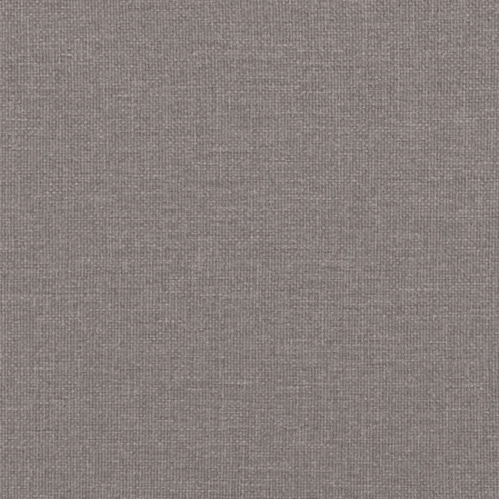 vidaXL Sofás-Sillón con taburete tela gris taupe 60 cm