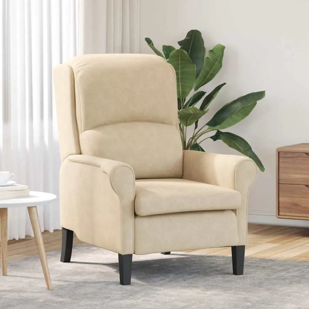 vidaXL Sillas-sillón 76 x 94 x 102 cm Microfibra