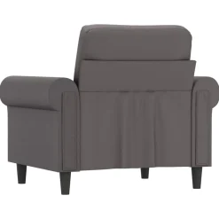 vidaXL Sofás-Sillón cuero sintético 60 cm