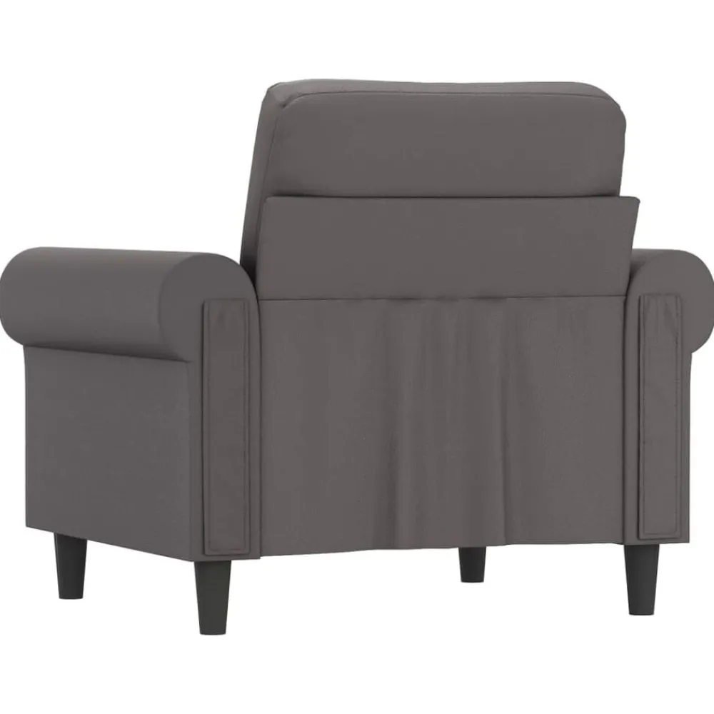vidaXL Sofás-Sillón cuero sintético 60 cm