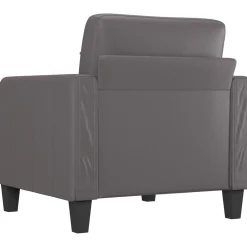 vidaXL Sofás-Sillón cuero sintético 60 cm