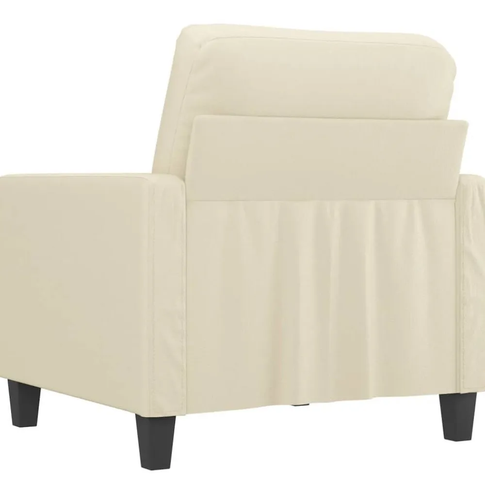 vidaXL Sofás-Sillón cuero sintético 60 cm