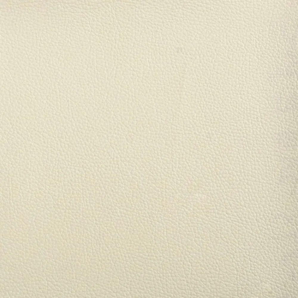 vidaXL Sillón cuero sintético 60 cm Crema Clearance