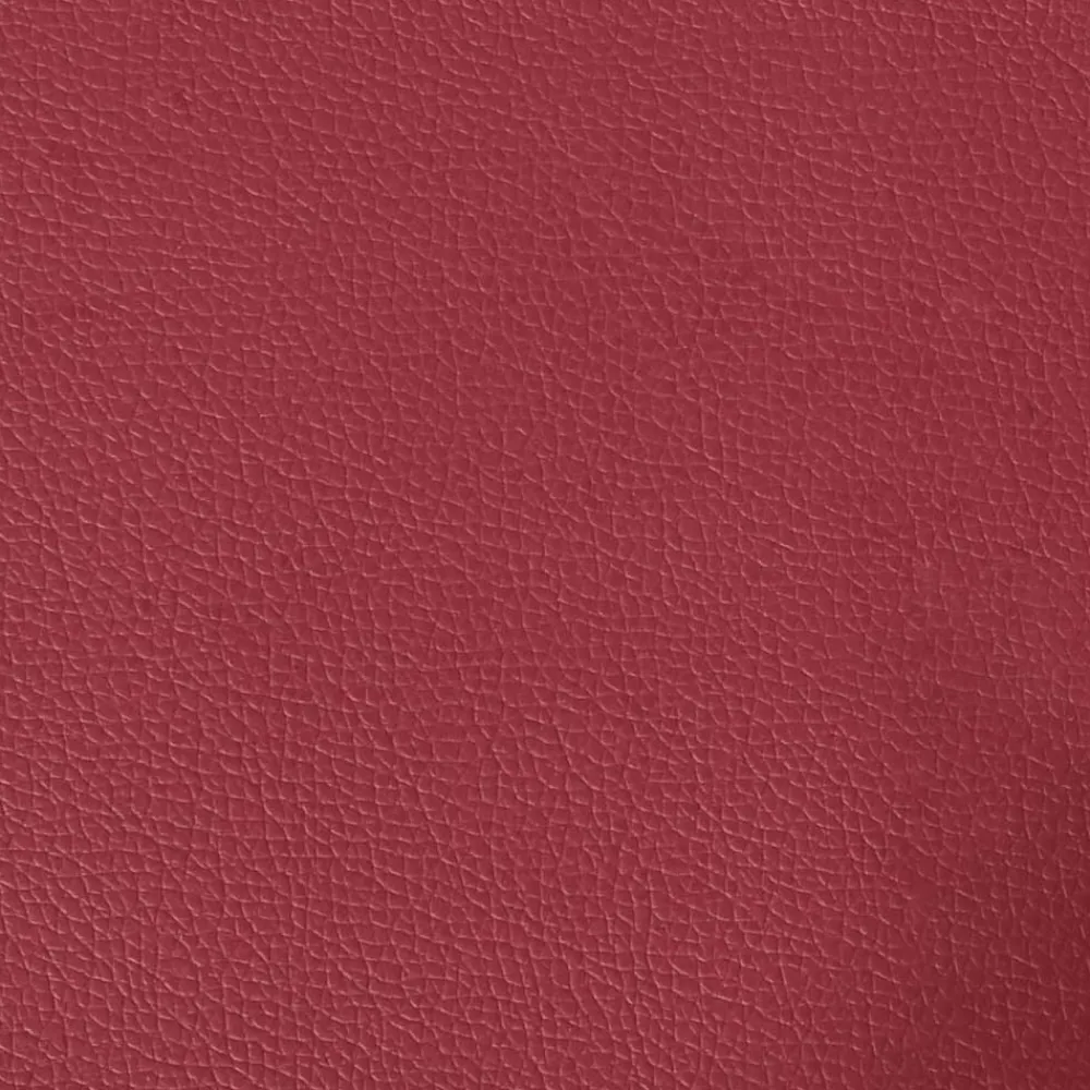 vidaXL Sillón cuero sintético rojo tinto 60 cm Rojo vino tinto Hot
