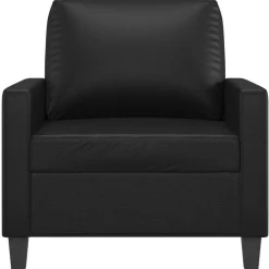 vidaXL Sofás-Sillón cuero sintético 60 cm