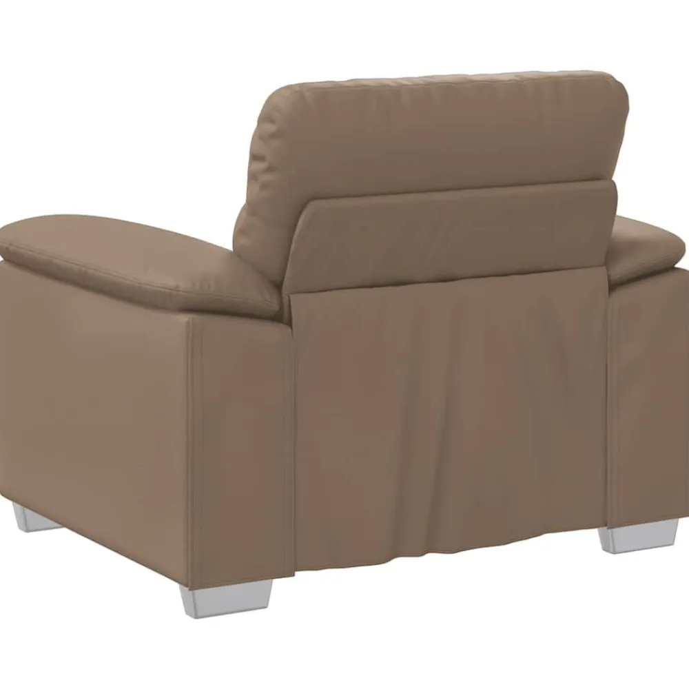 vidaXL Sofás-Sillón cuero sintético color 100x81x84 cm