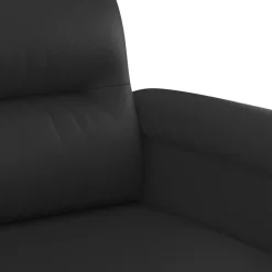 vidaXL Sillón cuero sintético 60 cm Negro Hot