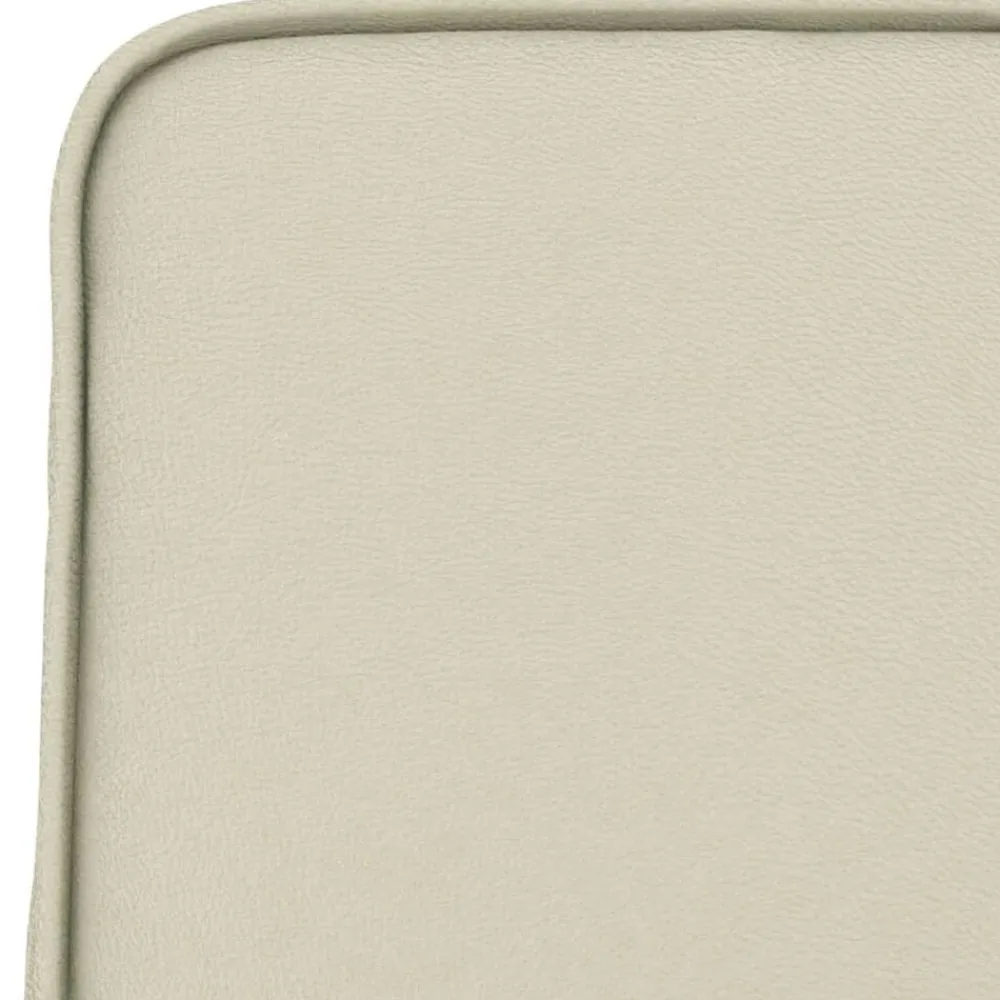 vidaXL Sillas-Sillón de cuero sintético color 54x75x76 cm