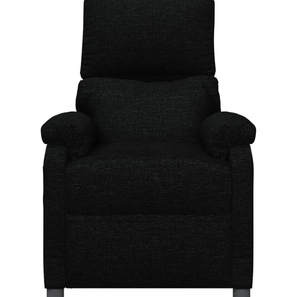 vidaXL Sillas-Sillón de masaje eléctrico tela