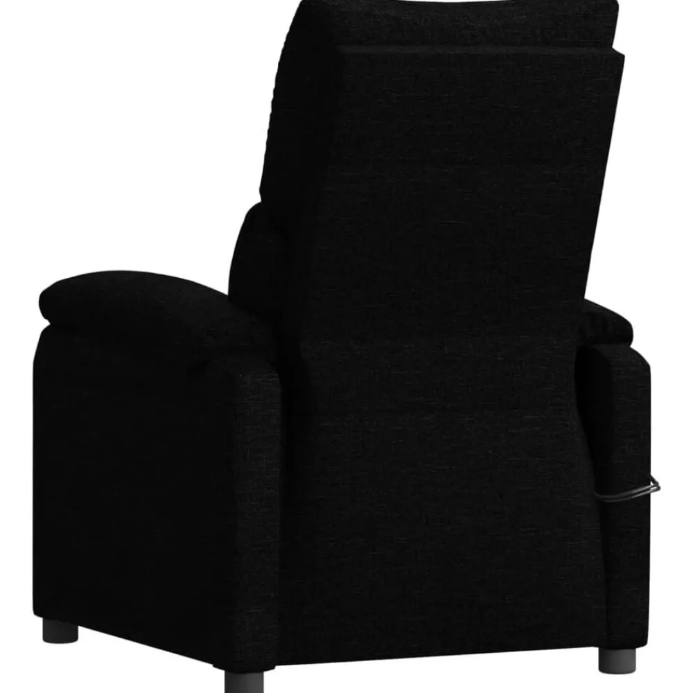 vidaXL Sillas-Sillón de masaje eléctrico tela