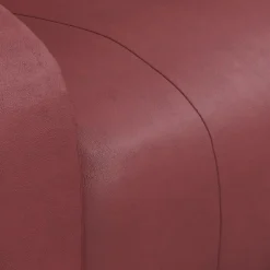 vidaXL Sillas-Sillón de masaje elevable cuero sintético rojo tinto