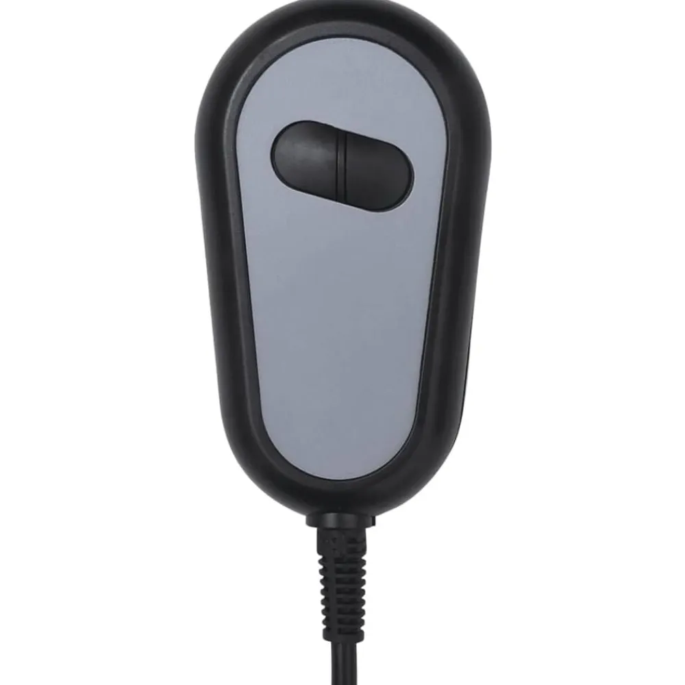 vidaXL Sillas-Sillón de masaje eléctrico cuero sintético marrón