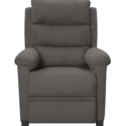 vidaXL Sillas-Sillón de masaje eléctrico tela