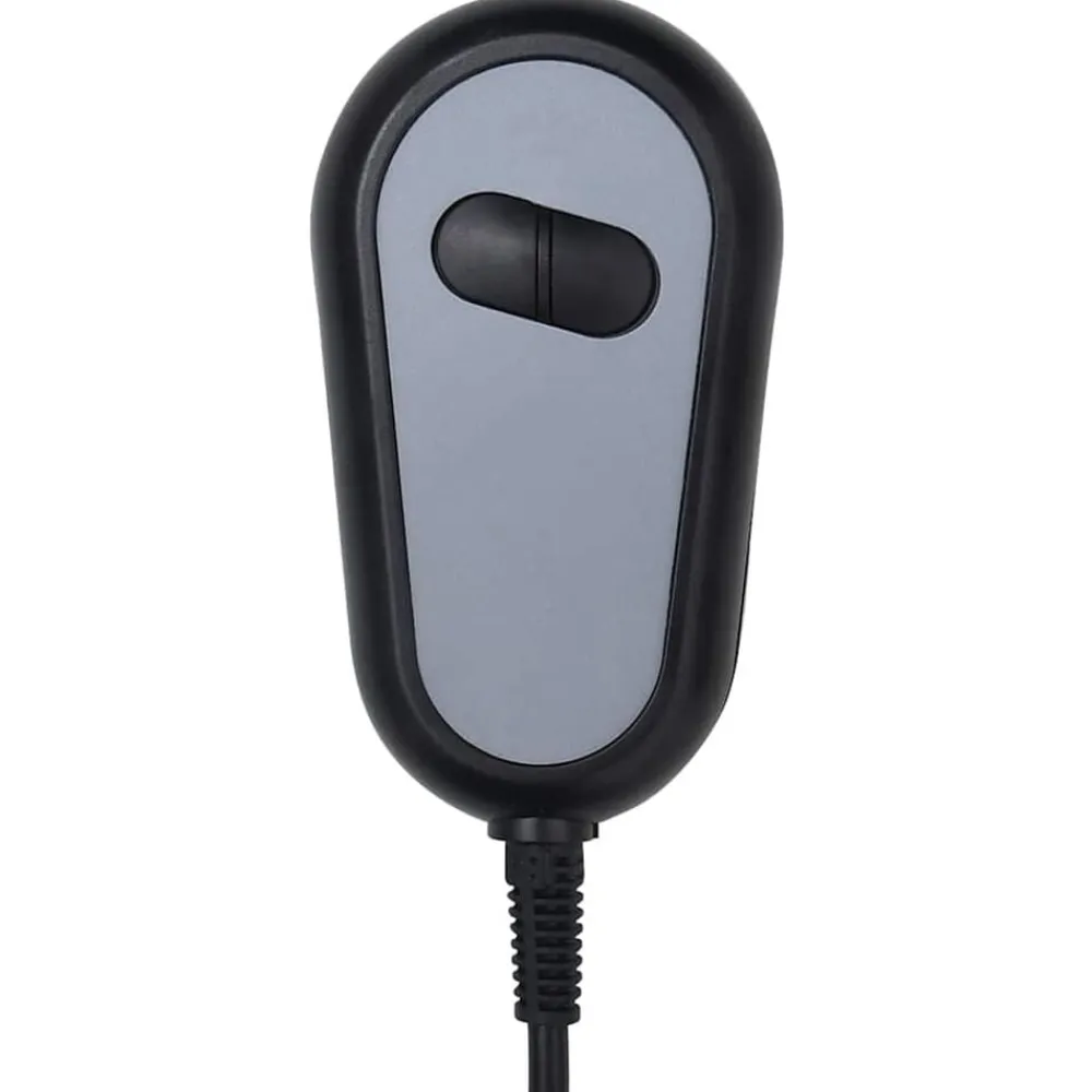 vidaXL Sillón de masaje eléctrico cuero sintético Negro Best