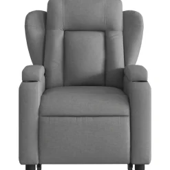vidaXL Sillas-Sillón de masaje eléctrico reclinable elevable tela