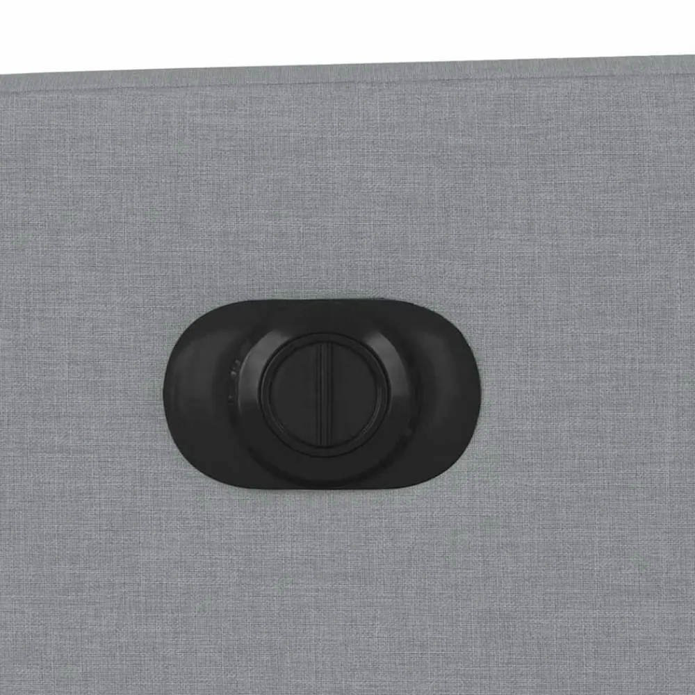 vidaXL Sillón de masaje eléctrico reclinable elevable tela Gris claro Discount