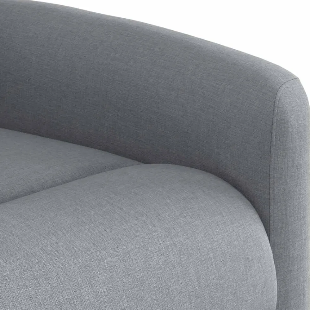 vidaXL Sillas-Sillón de masaje eléctrico reclinable elevable tela