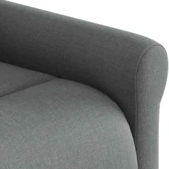 vidaXL Sillón de masaje eléctrico reclinable elevable tela Gris oscuro Sale