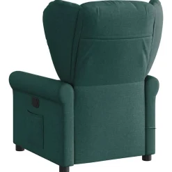 vidaXL Sillas-Sillón de masaje reclinable de tela
