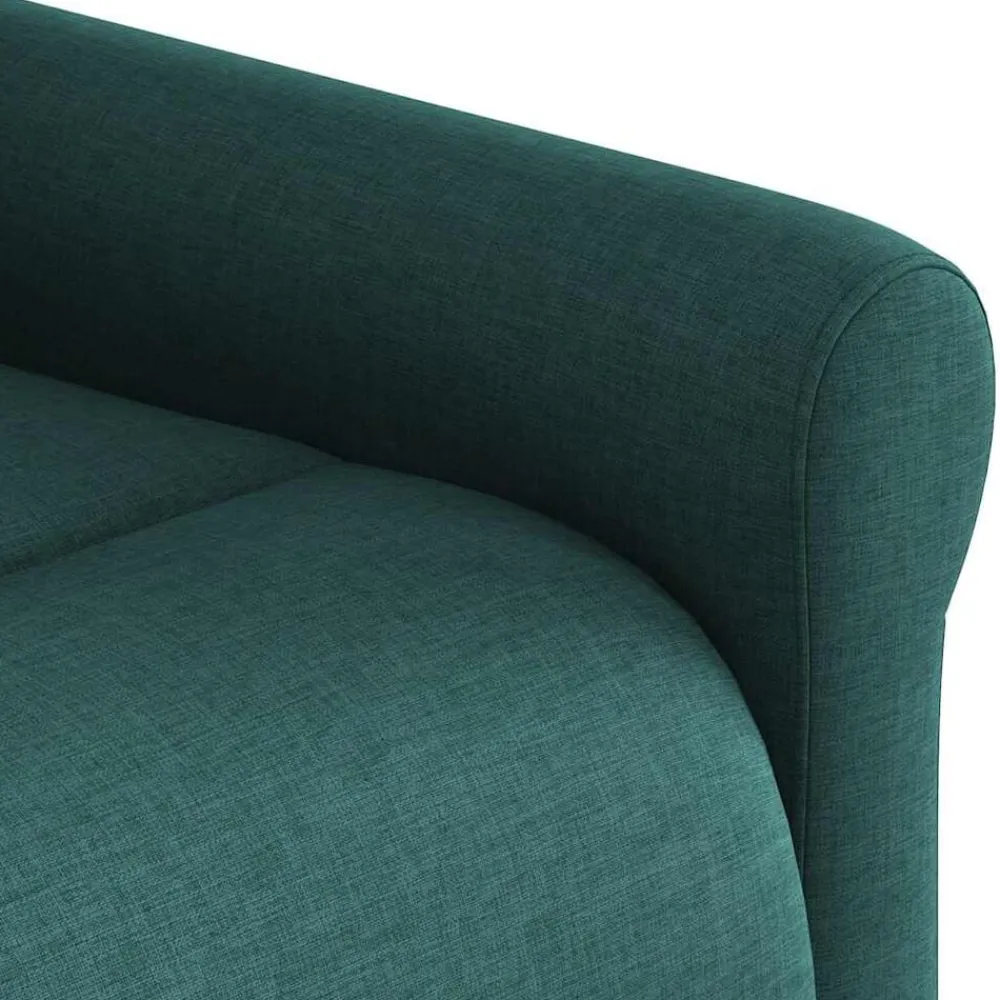 vidaXL Sillas-Sillón de masaje reclinable de tela