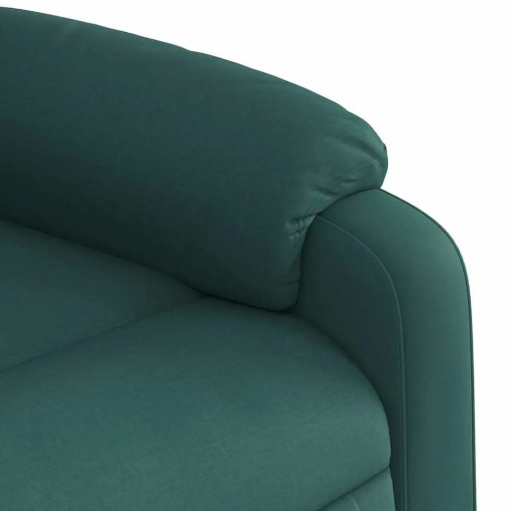 vidaXL Sillas-Sillón de masaje reclinable de tela