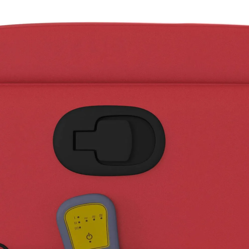 vidaXL Sillón de masaje reclinable cuero sintético Rojo Discount