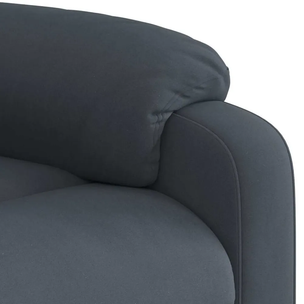 vidaXL Sillas-Sillón de masaje reclinable de terciopelo