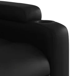 vidaXL Sillas-Sillón de masaje reclinable eléctrico cuero sintético