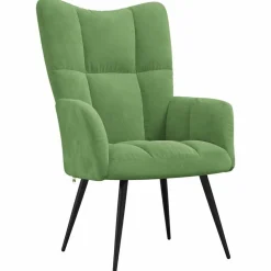 vidaXL Sillas-Sillón de relax de terciopelo