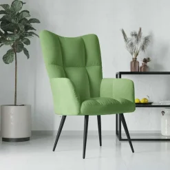 vidaXL Sillas-Sillón de relax de terciopelo