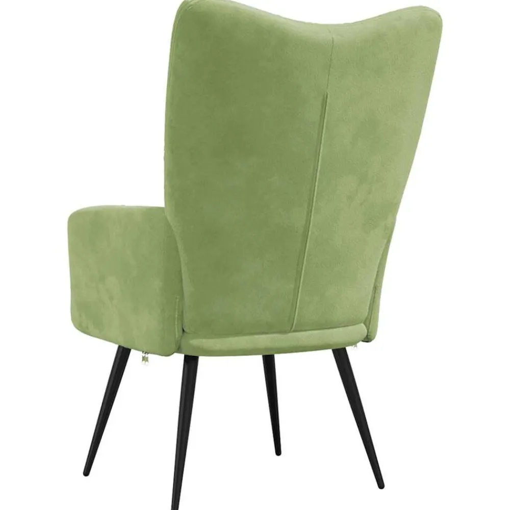 vidaXL Sillas-Sillón de relax de terciopelo