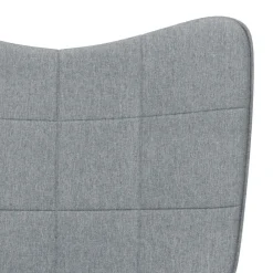 vidaXL Sillas-Sillón de relax de tela