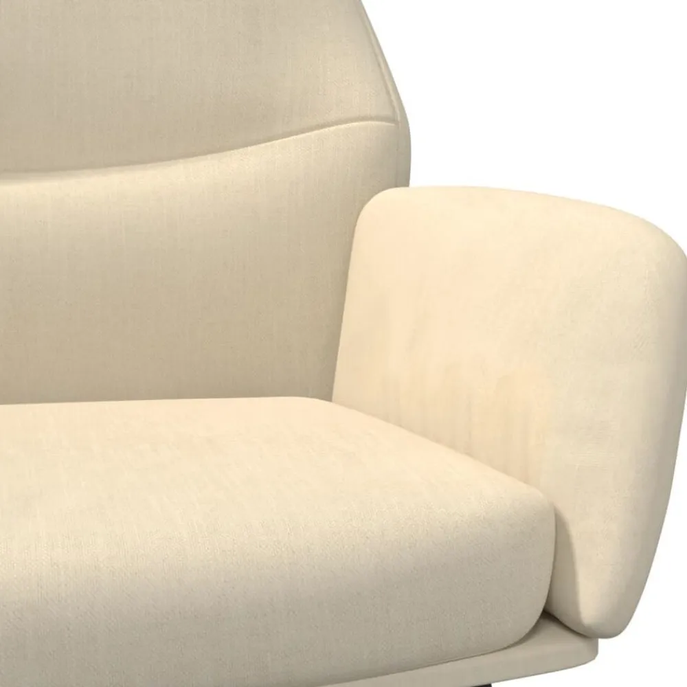 vidaXL Sillas-Sillón de relax de tela