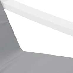 vidaXL Sillas-Sillón de relax de tela gris claro