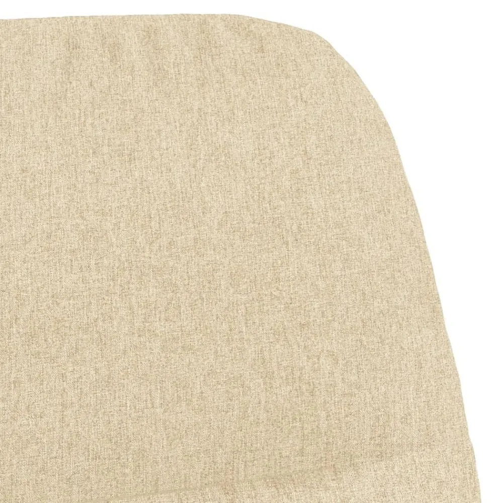 vidaXL Sillón de relax de tela Crema Outlet