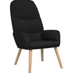 vidaXL Sillas-Sillón de relax de tela