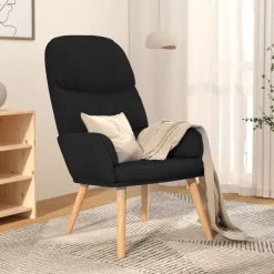 vidaXL Sillas-Sillón de relax de tela