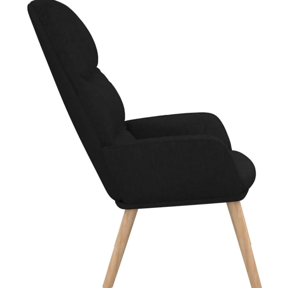 vidaXL Sillas-Sillón de relax de tela