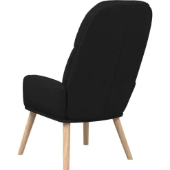 vidaXL Sillas-Sillón de relax de tela