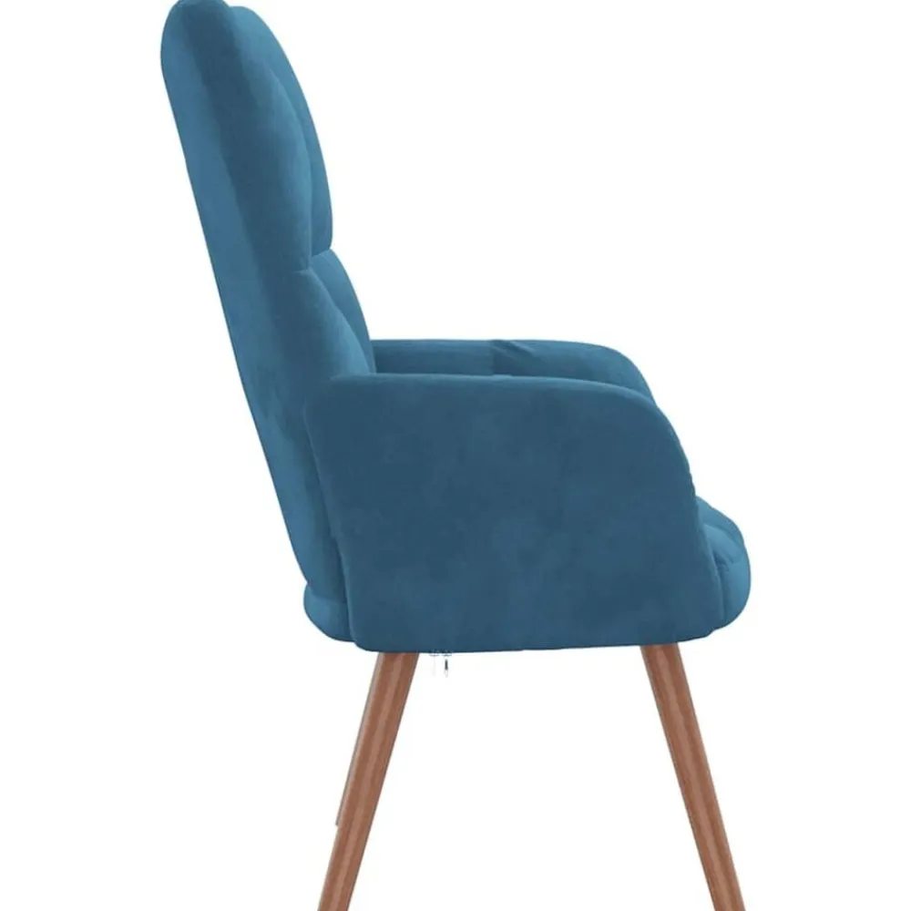 vidaXL Sillas-Sillón de relax de terciopelo