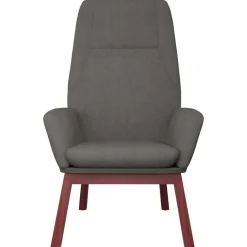vidaXL Sillón de relax de tela Gris claro Best