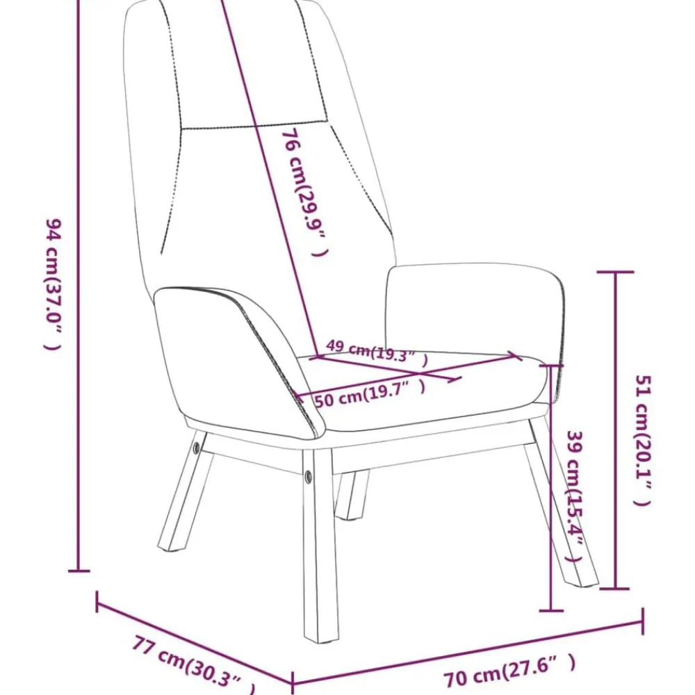vidaXL Sillón de relax de tela Gris claro Best