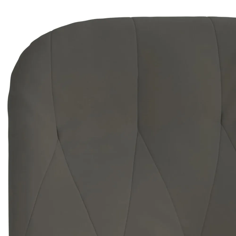 vidaXL Sillón de relax de terciopelo Gris oscuro