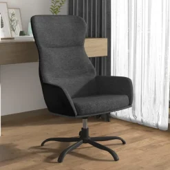 vidaXL Sillas-Sillón de relax de tela