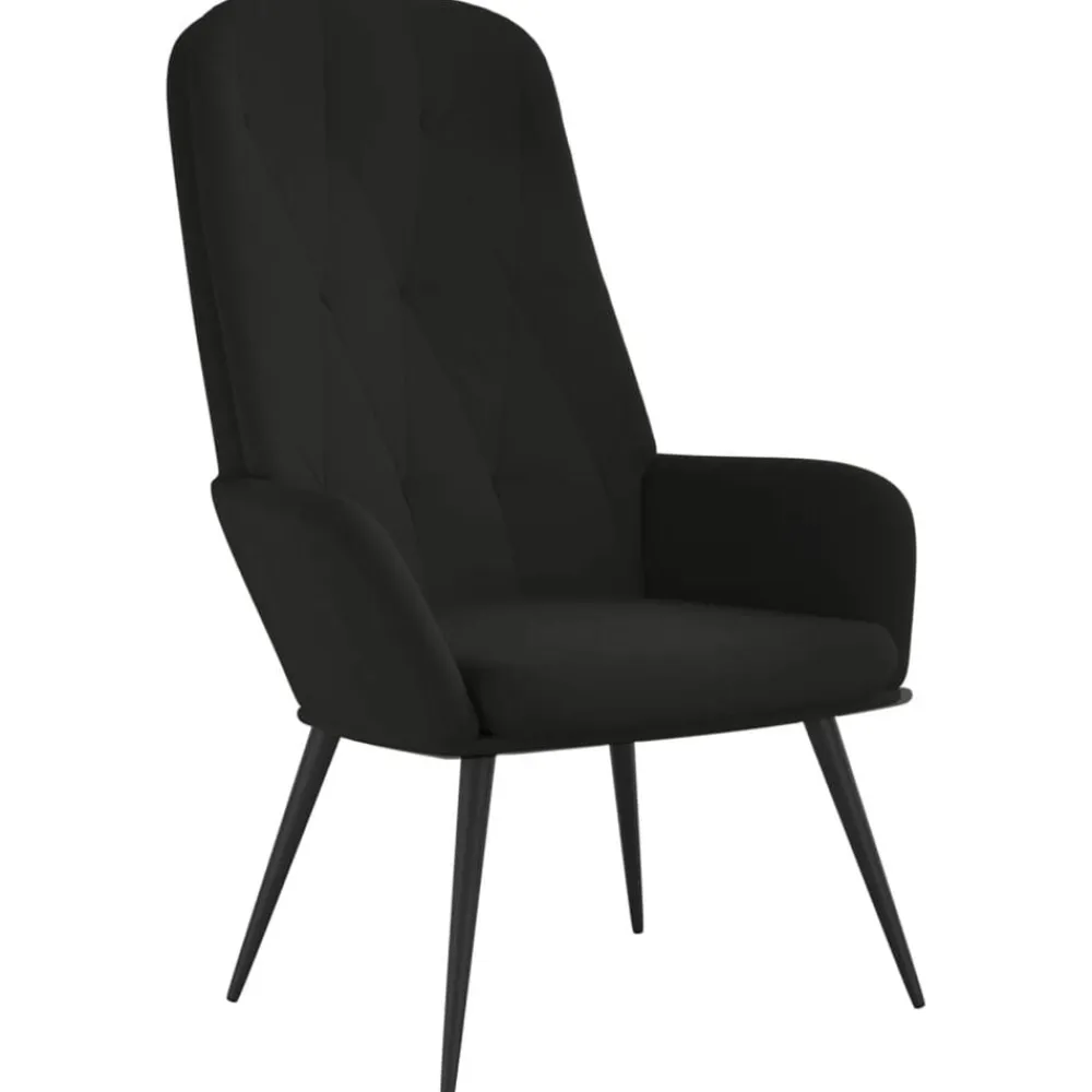 vidaXL Sillas-Sillón de relax de terciopelo