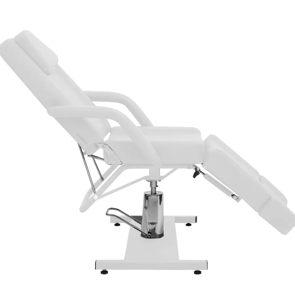 vidaXL Salud Y Belleza-Sillón de salón de belleza cuero sintético 180x62x78 cm