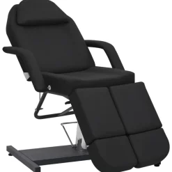 vidaXL Salud Y Belleza-Sillón de salón de belleza cuero sintético 180x62x78 cm