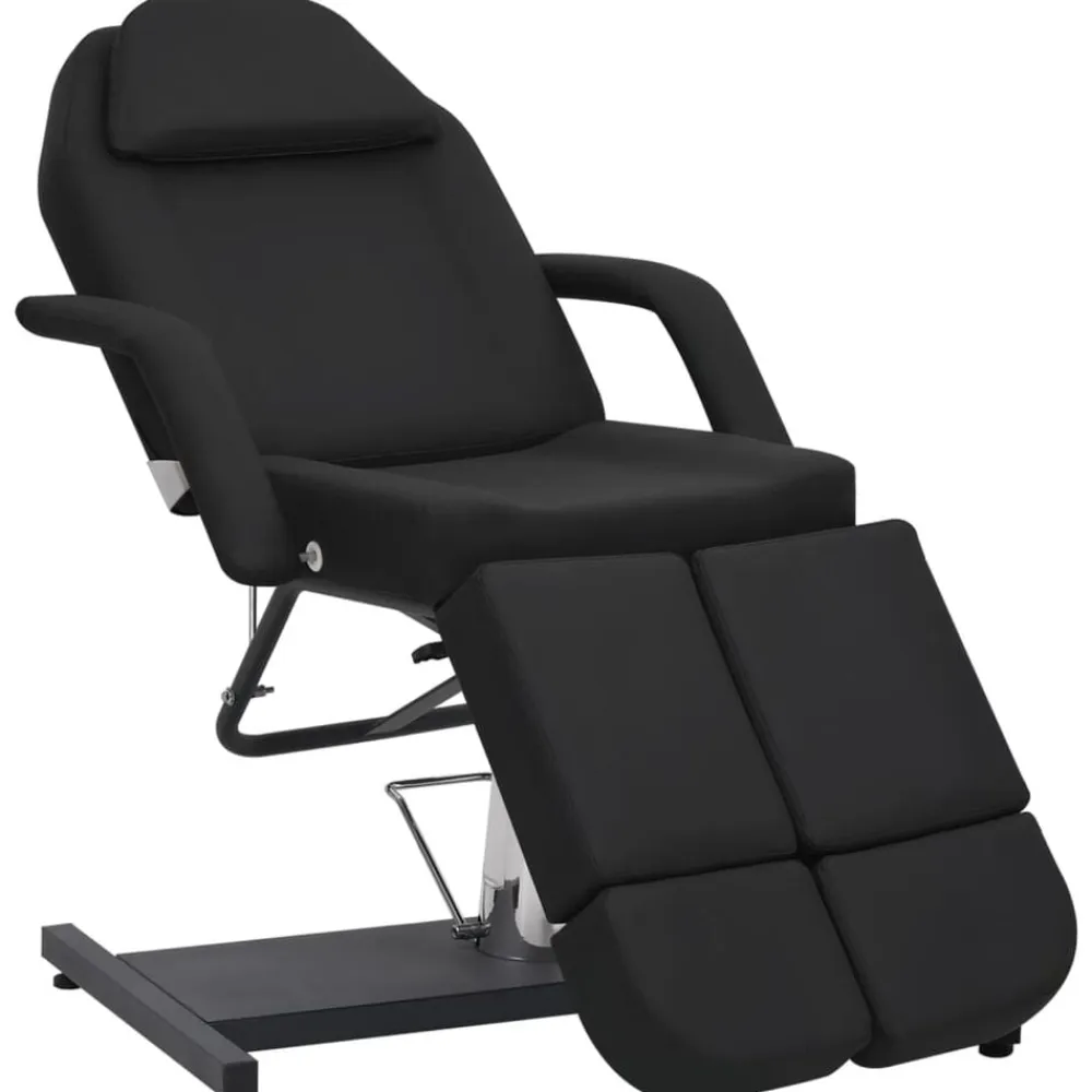 vidaXL Salud Y Belleza-Sillón de salón de belleza cuero sintético 180x62x78 cm