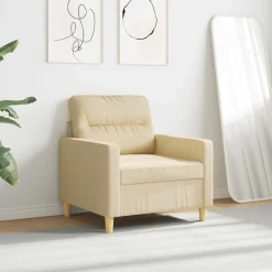 vidaXL Sofás-Sillón de tela color 60 cm